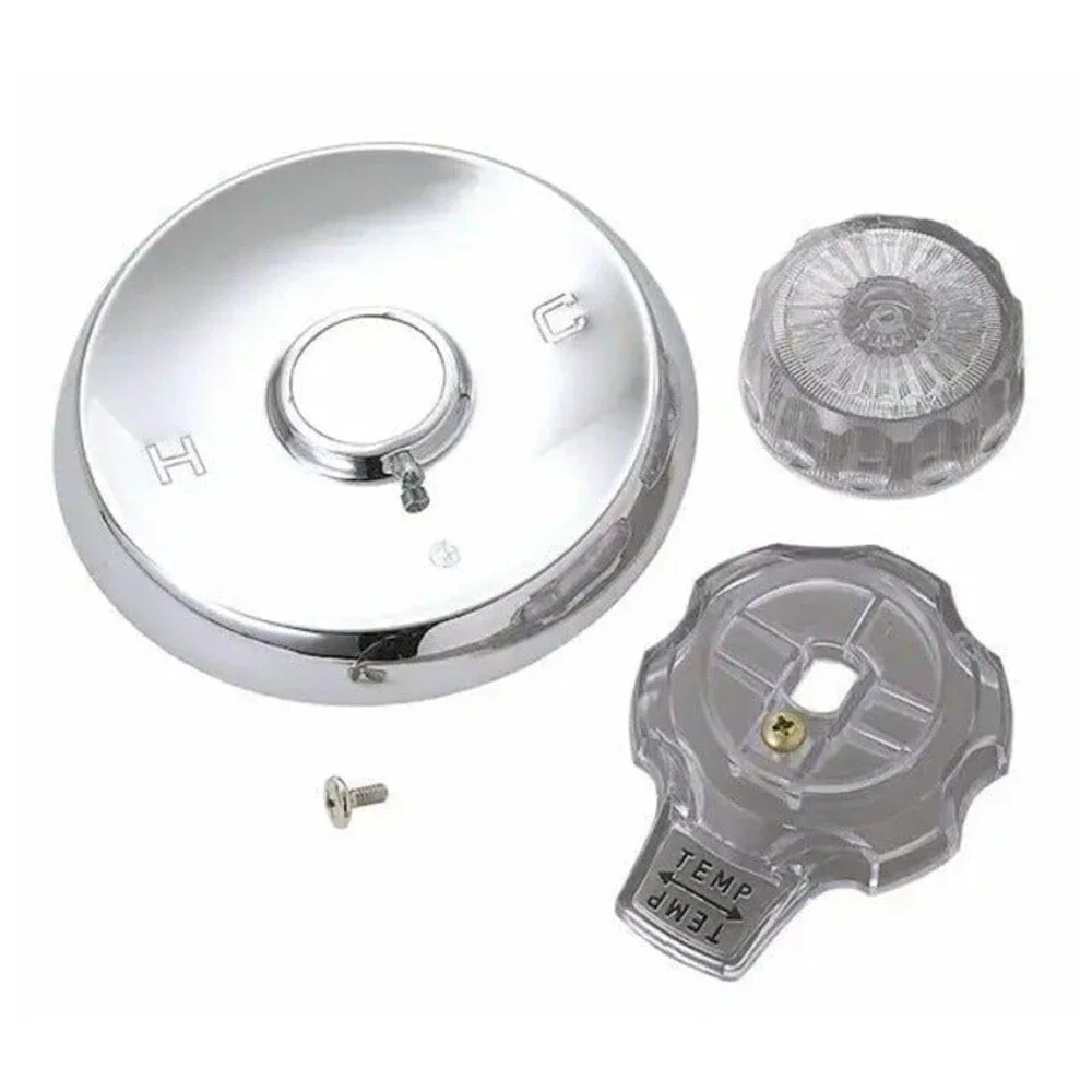 MIXET Shower Trim Kit; Volume & Temperature Control Handles, Estucheon Open Box